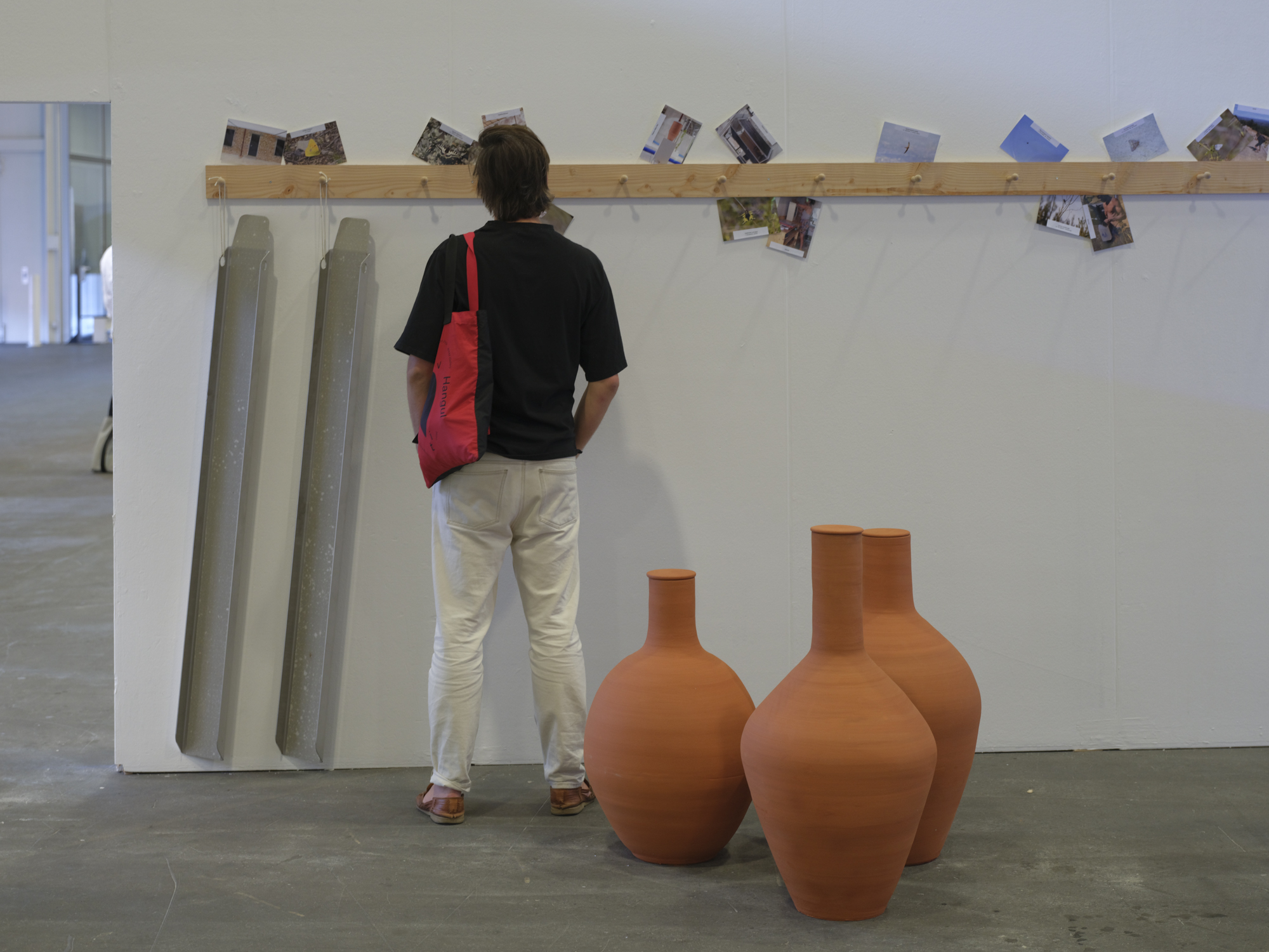 Detail installation by product designer and artist Stéphane Barbier Bouvet